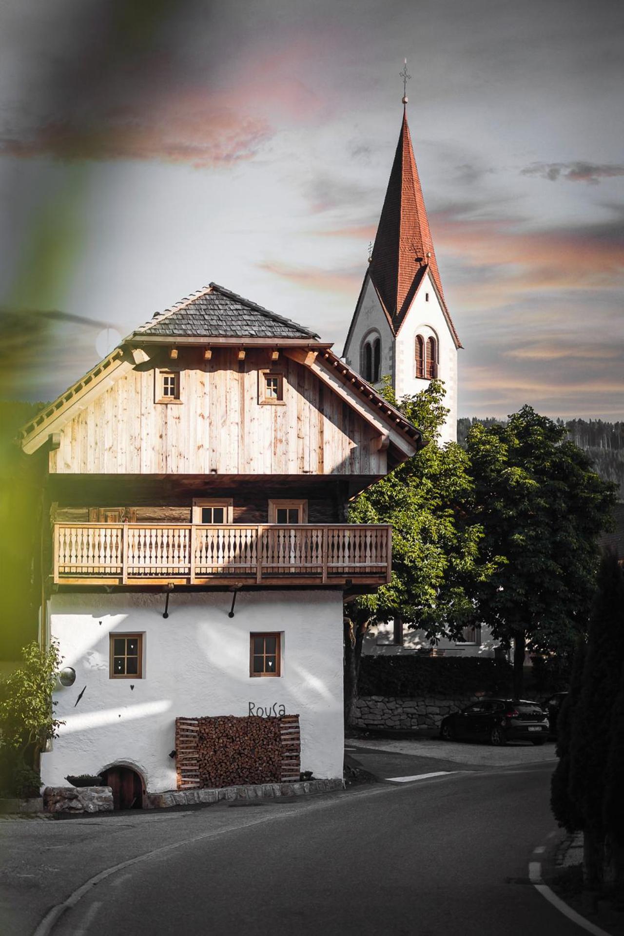 Rousa Little Guesthouse Cosy Rasun di Sopra Bagian luar foto
